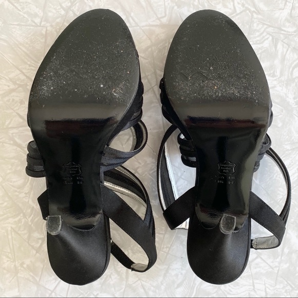 Nina New York Strappy Mesh Heels 8 - Picture 6 of 7